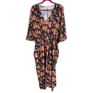 Wayward Fancies Women's Horse Printed V Cut Dress Size 3X